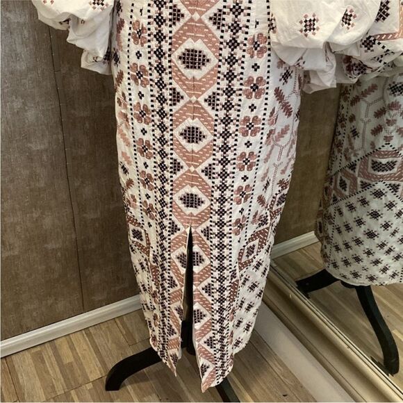 ASOS 100% cotton Two-Piece embroidered skirt Set, US4 - Picture 10 of 16